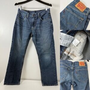 Levi's 559 Denim Jeans Mens 30x30 Blue Straight Med Wash‎ 5 Pocket Stretch